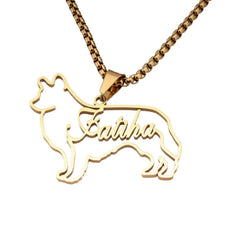 Personalized Pet Stainless Steel Necklace - 7