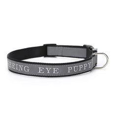 Personalized Phone Name Embroidered Reflective Dog Collar - Black / S - 7