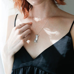 Personalized Stainless Steel Character Pet Necklace - 7