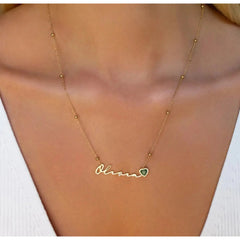 Personalized Stainless Steel Necklace For Women - 7