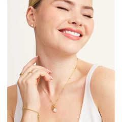 Personalized Stainless Steel Shell Necklace - 7