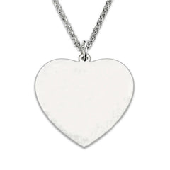 Pet Engraved Photo Picture Necklace Cat Dog Memorial - Silver / Necklace / No Engrave - 7