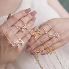 Pet Memorial Name Pendant – Engraved Necklace for Pet Lovers - Necklace