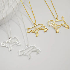 Pet Memorial Name Pendant – Engraved Necklace for Pet Lovers - Necklace