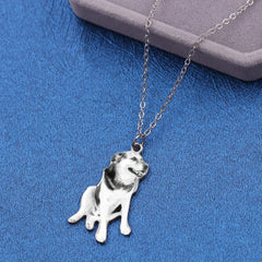 Pet photo pendant souvenir necklace - 7