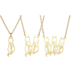 Stainless Steel Necklace With Creative And Minimalist Name - 7