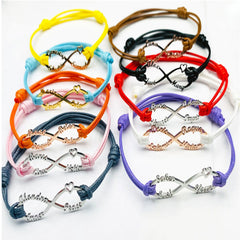 Tangula Personalized Name Bracelet Mom Infinity - 7