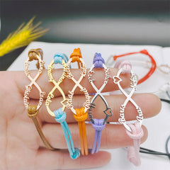 Tangula Personalized Name Bracelet Mom Infinity - 7