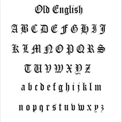 Vertical Name Necklace Ancient English Necklace Pendant Lock - 7