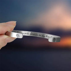 Women’s Fashion Personalized Stainless Steel Bracelet - Steel - 7