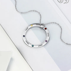 Women’s Fashion Sterling Silver Personalised Pendant Necklace - 7