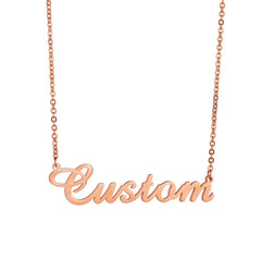 Women’s Personalized Name 18k Gold Necklace - Necklace