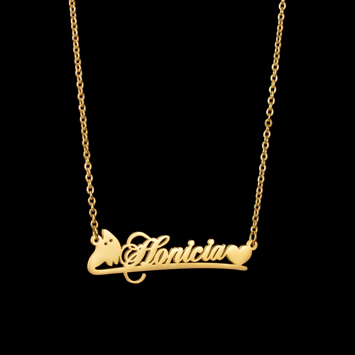 American Personalized Name Necklace
