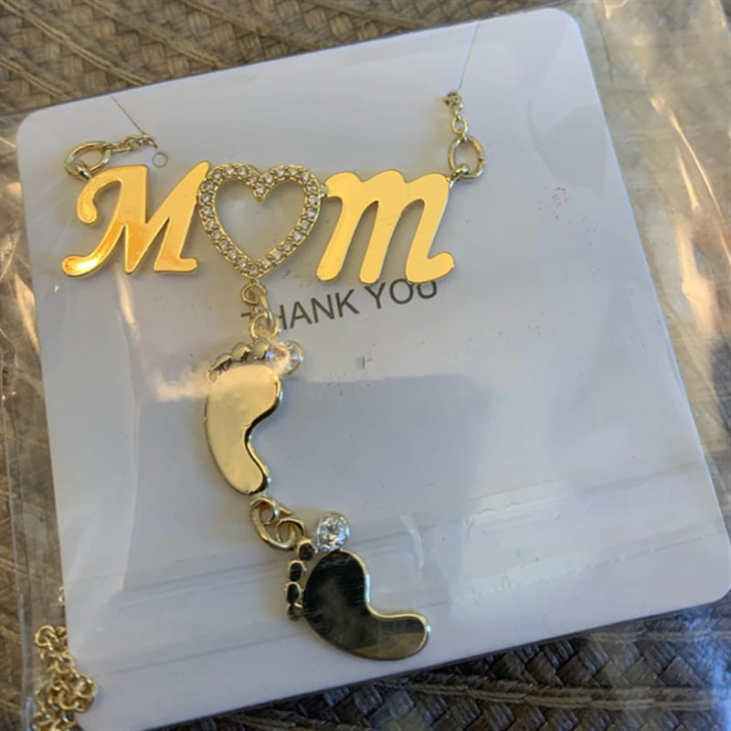 Personalized Stainless Steel Necklace for Mother’s Day Jewelry