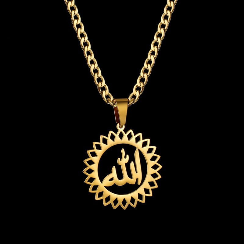 Stainless Steel DIY Arabic Name Necklace for Personal Style