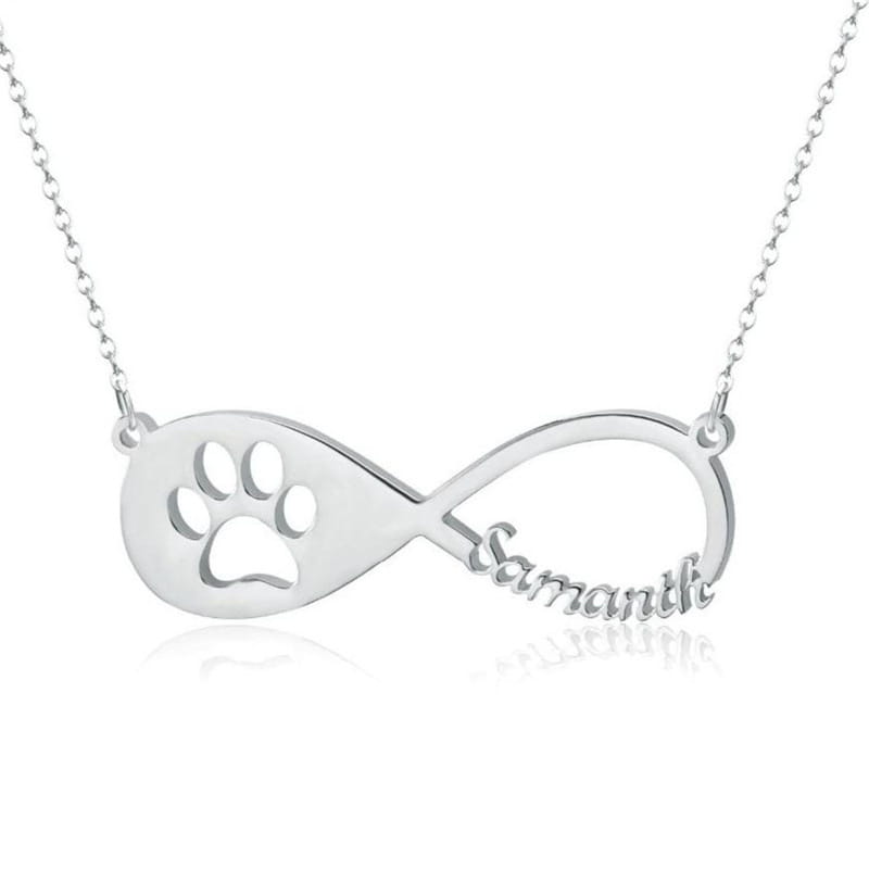 Personalized 925 Silver Pet Claw Unlimited Necklace