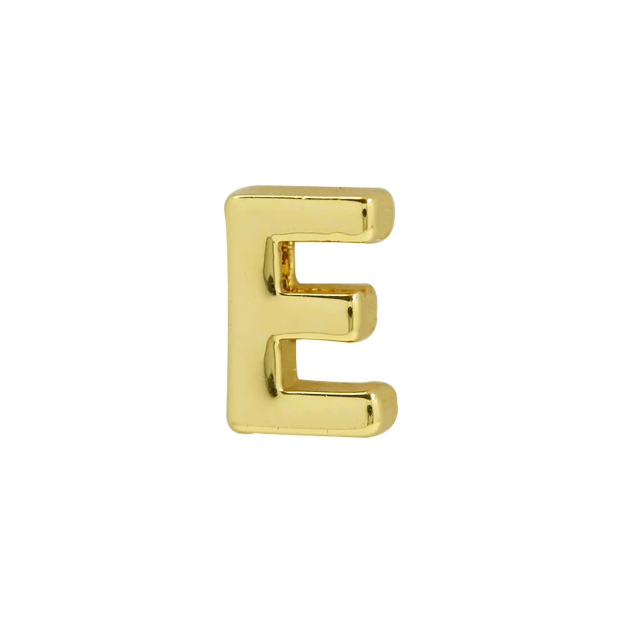 18K Gold Glossy 26 Diy English Name Necklace - E