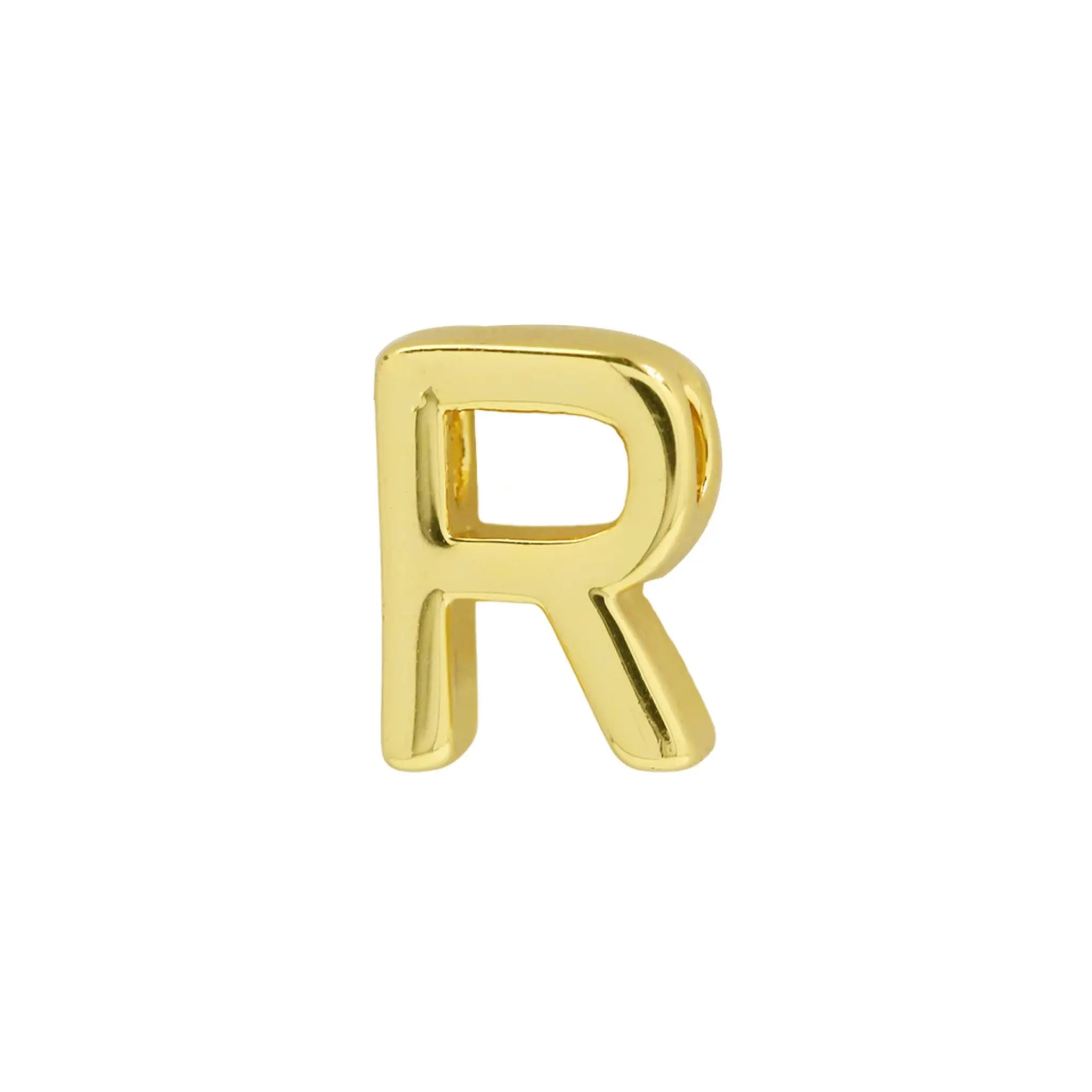 18K Gold Glossy 26 Diy English Name Necklace - R