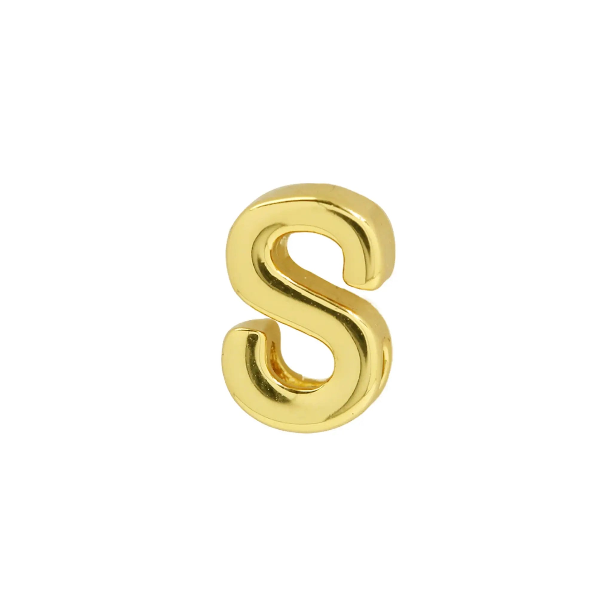 18K Gold Glossy 26 Diy English Name Necklace - S