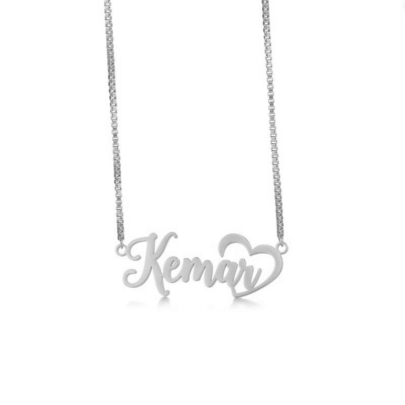 Fashionable Stainless Steel Name Necklace for Stylish Jewelry Lovers