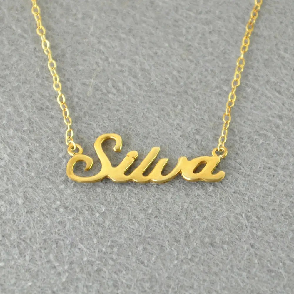 Personalized Titanium Steel Pendant Custom Jewelry Necklace in Various Sizes