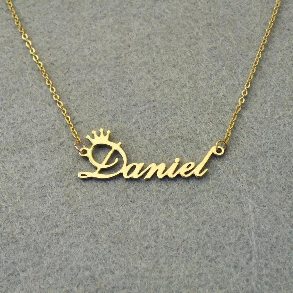 Personalized Titanium Steel Pendant Custom Jewelry Necklace in Various Sizes