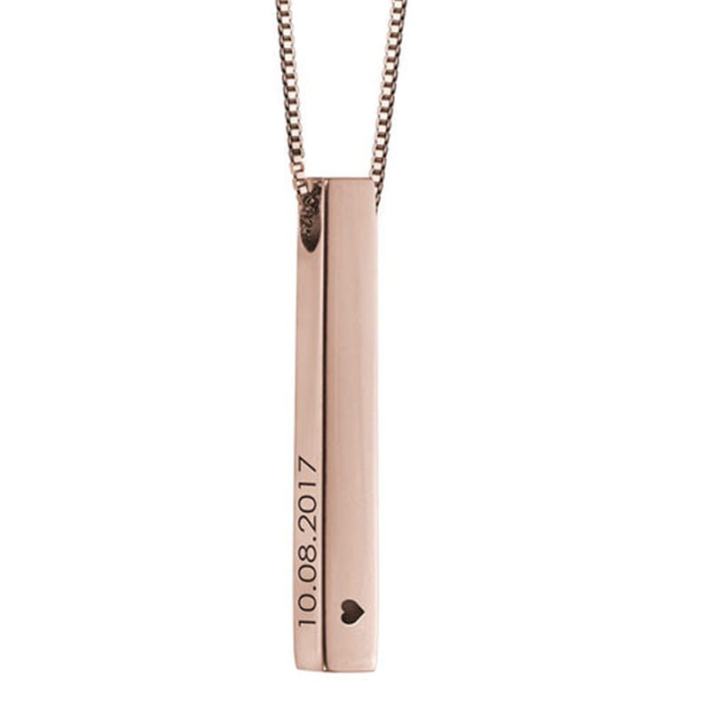 Personalized Gold Stainless Steel Necklace for Everyone