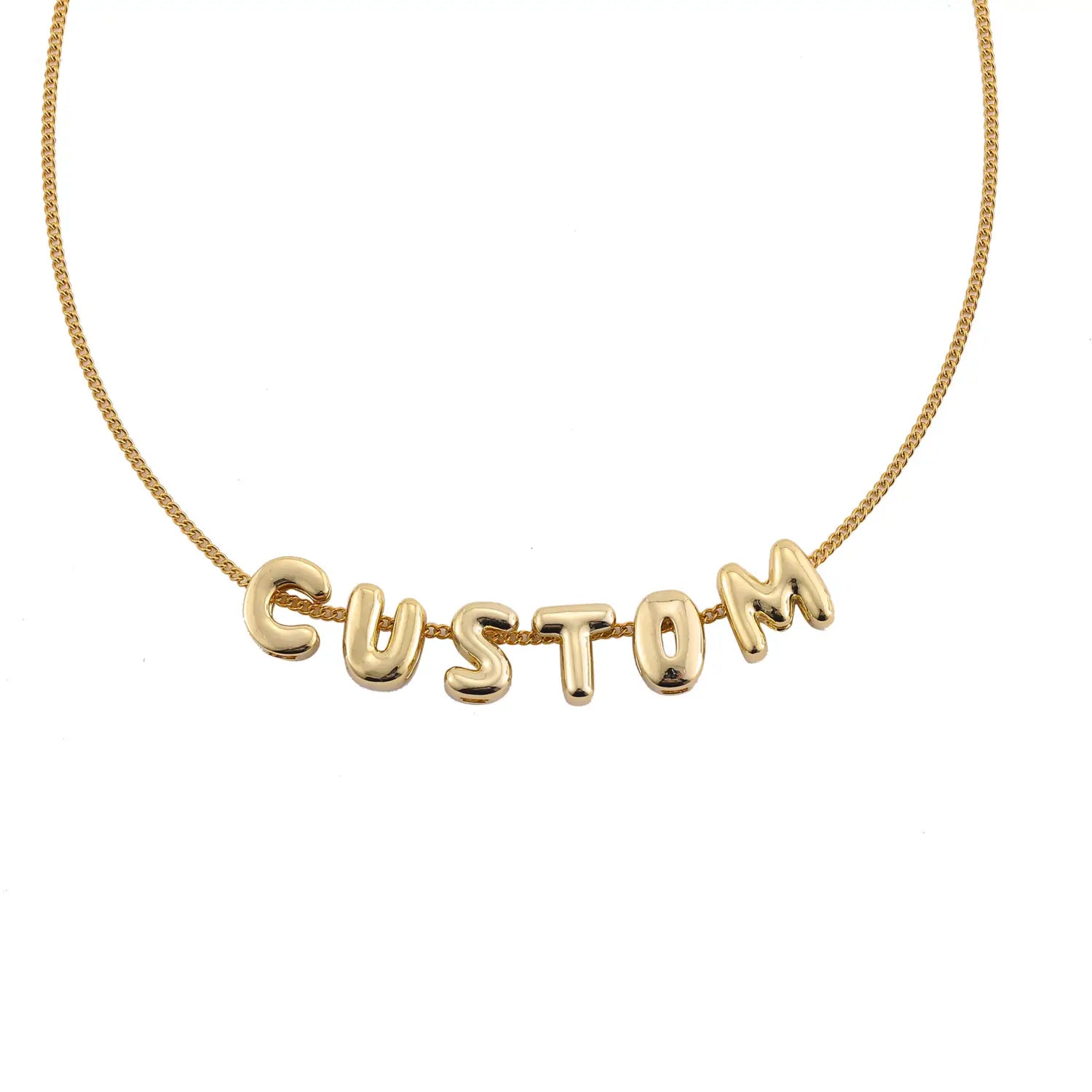 Personalized Stainless Steel Letter Necklace for Fashionable Women