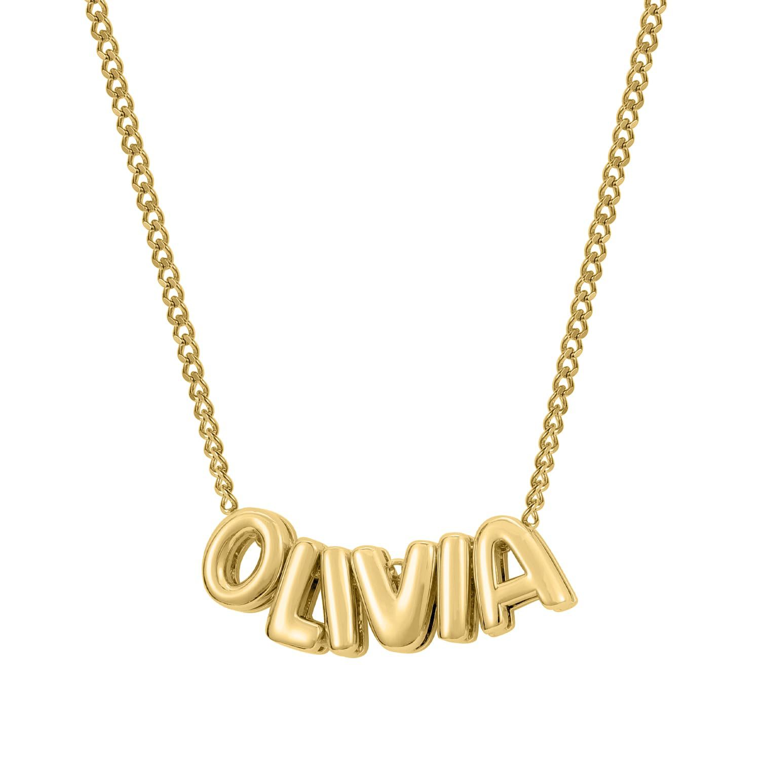 Personalized Stainless Steel Letter Necklace for Fashionable Women