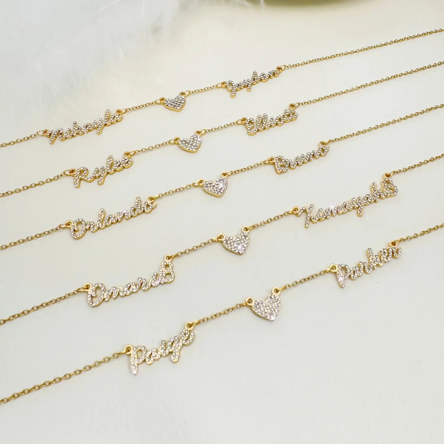 Customized Stainless Steel Heart Necklace for Love Accessories