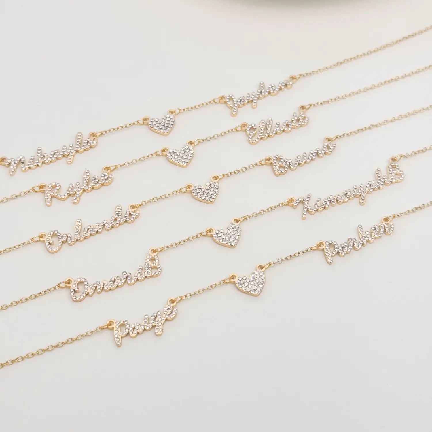 Customized Stainless Steel Heart Necklace for Love Accessories