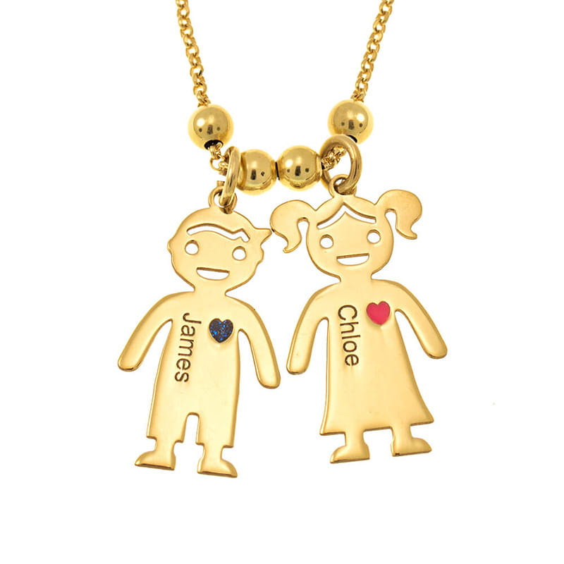 Personalized Custom Necklace with 40cm Matching Chain