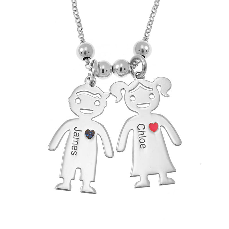 Personalized Custom Necklace with 40cm Matching Chain
