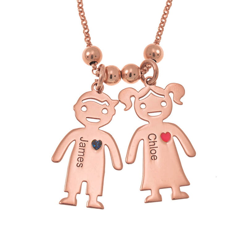 Personalized Custom Necklace with 40cm Matching Chain
