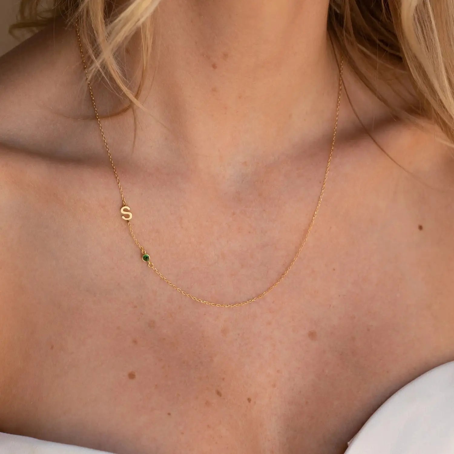 Personalisierte Namenskette aus Edelstahl in Gold oder Roségold