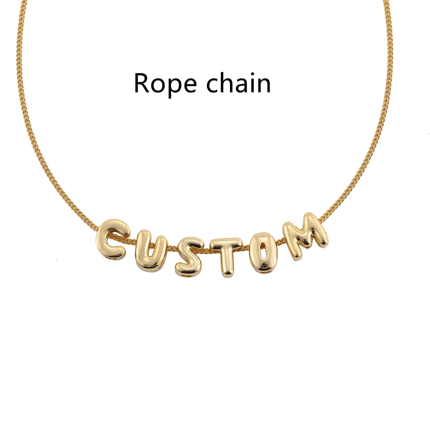 Personalized Stainless Steel Letter Necklace for Fashionable Women