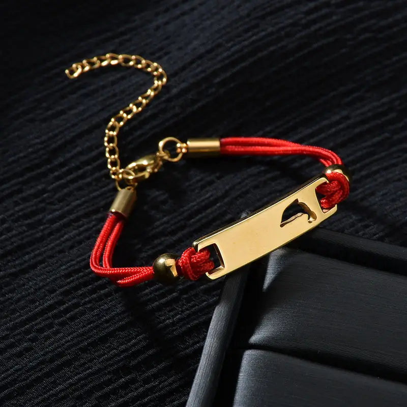 Personalized Colorful Rope Bracelet for Trendy Fashion Lovers