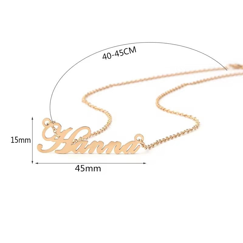 Personalized Stainless Steel Name Waist Chain for Unique Style