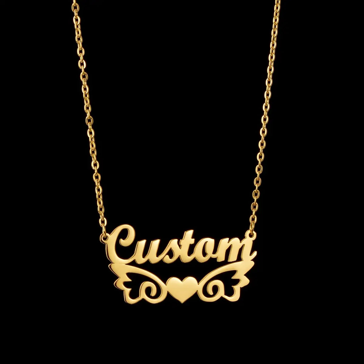 American Personalized Name Necklace