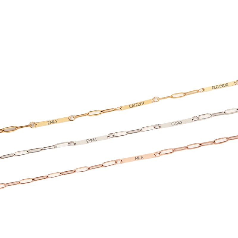 Personalized Stainless Steel Name Necklace for Fashion Lovers