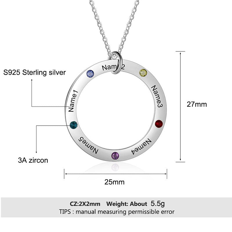 Gold Personalized Pendant Necklace for Women’s Jewelry