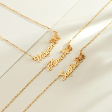 Easy Return Policy for English Letters Jewelry and Bracelets