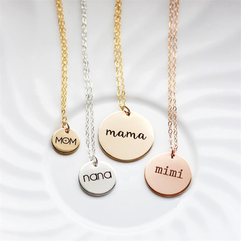 Personalized Gold Stainless Steel Clavicle Chain for Women