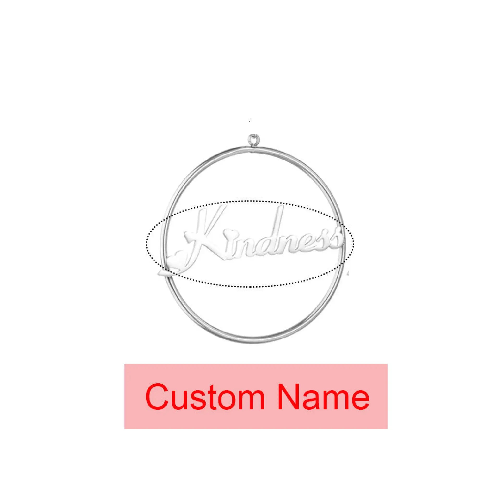Exaggerated name earrings - 7