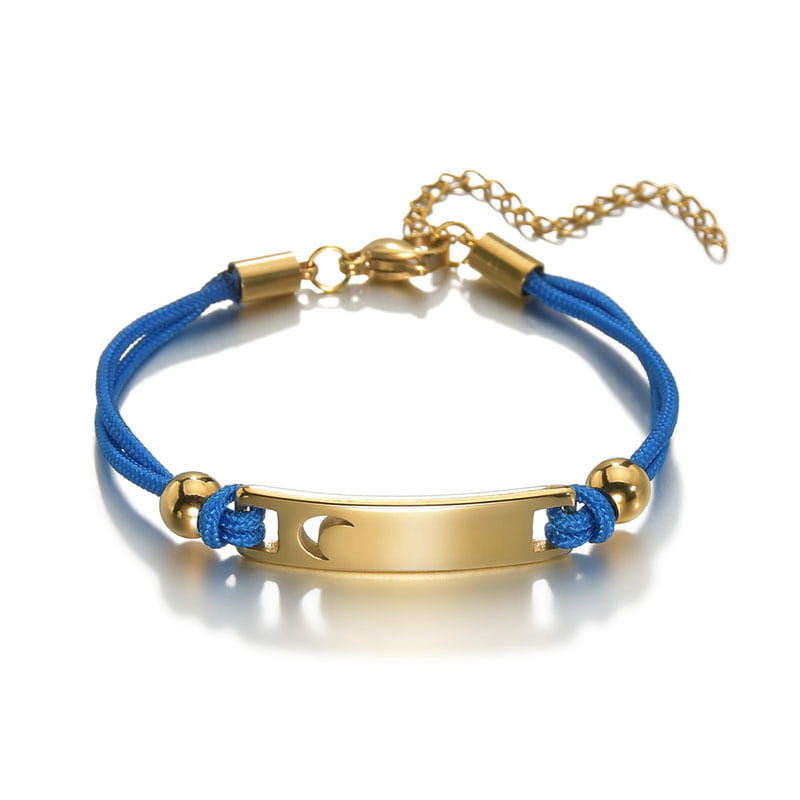 Personalized Colorful Rope Bracelet for Trendy Fashion Lovers