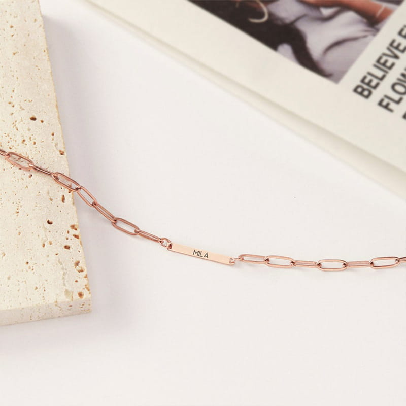 Personalized Stainless Steel Name Necklace for Fashion Lovers