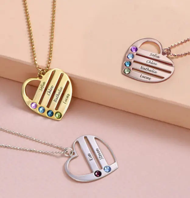 Custom Engraved Silver Name Pendant Necklace for Fashion Lovers