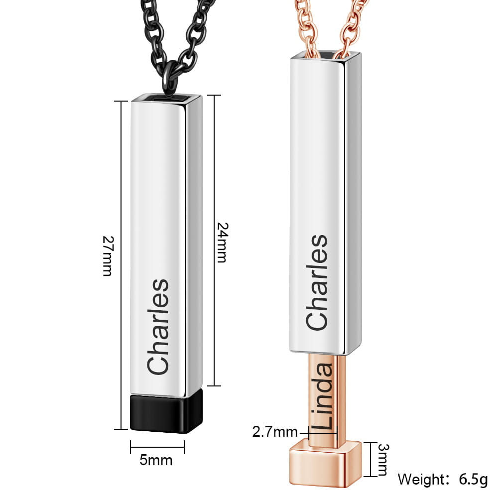 Personalized Stainless Steel Necklace for Meaningful Memories