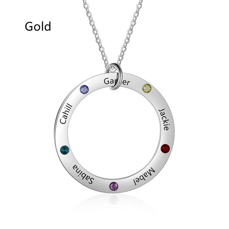 Gold Personalized Pendant Necklace for Women’s Jewelry