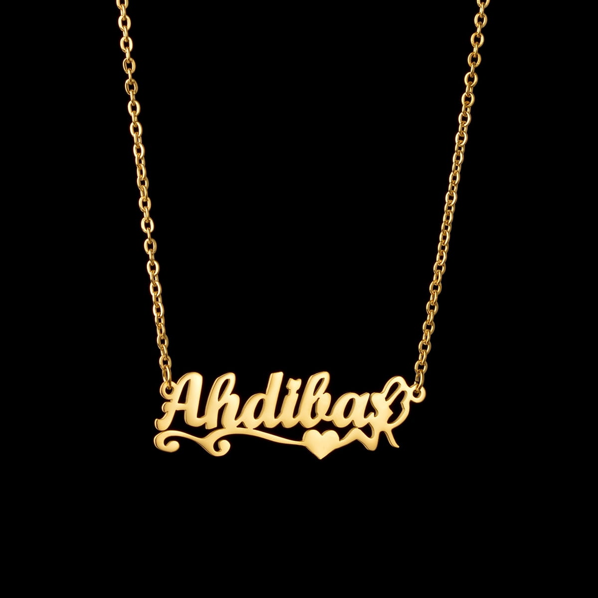 American Personalized Name Necklace